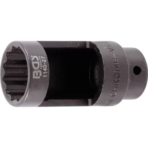 DADOS 27 MM CON VENTANA PARA INYECCIONES Y SONDA LAMBDA BGS 1140