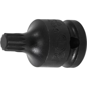 DADO CON PUNTA DE IMPACTO | ENTRADA 12,5 MM (1/2") | DENTADO MÚLTIPLE INTERIOR (PARA XZN) M10